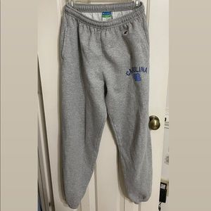 Men’s gray champion unc sweatpant/joggers